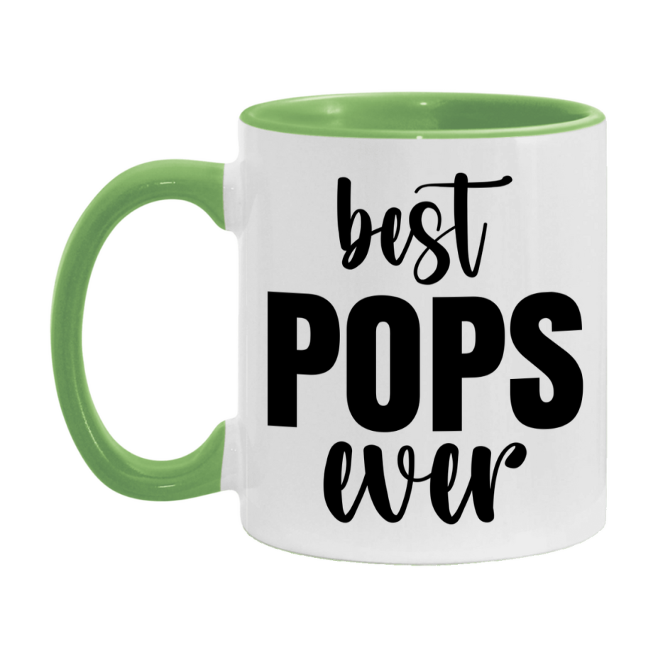 Best Pops Ever Mug, Father’s Day Gift, 11Oz Or 15Oz Ceramic Coffee Mug