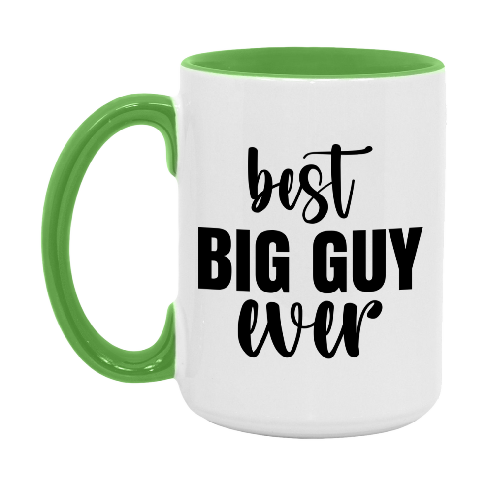 Best Big Guy Ever Mug, Father’s Day Gift, 11Oz Or 15Oz Ceramic Coffee Mug