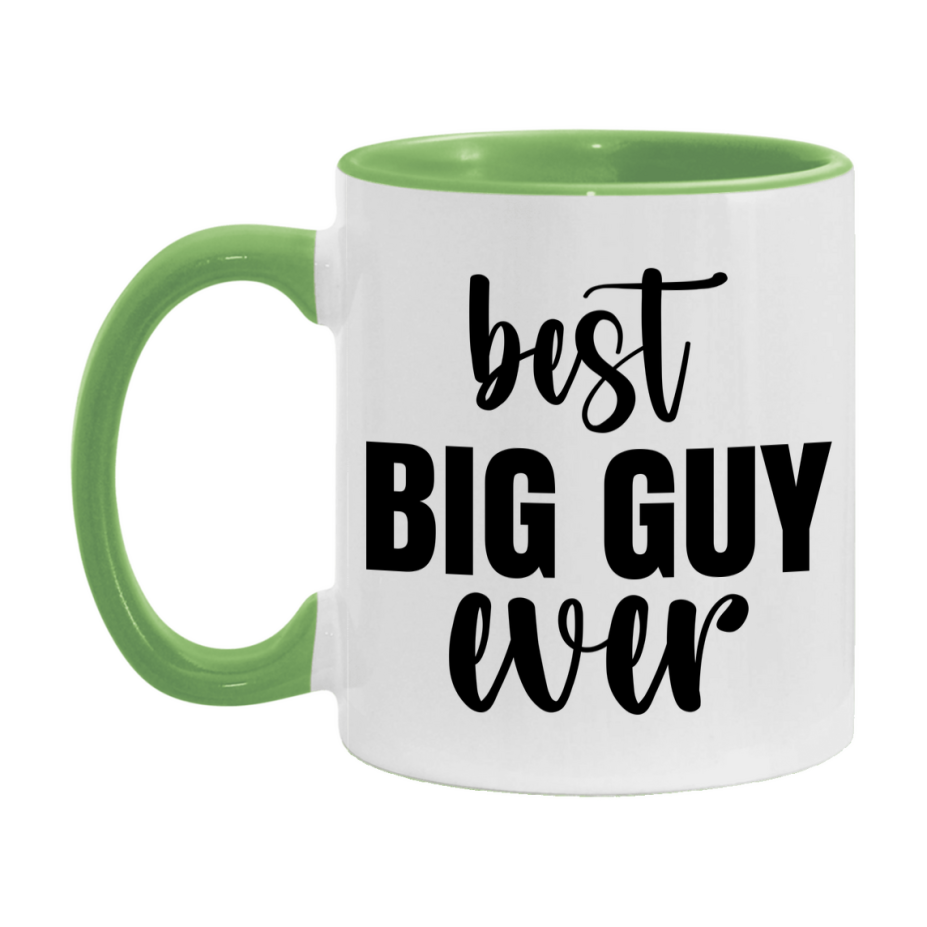 Best Big Guy Ever Mug, Father’s Day Gift, 11Oz Or 15Oz Ceramic Coffee Mug