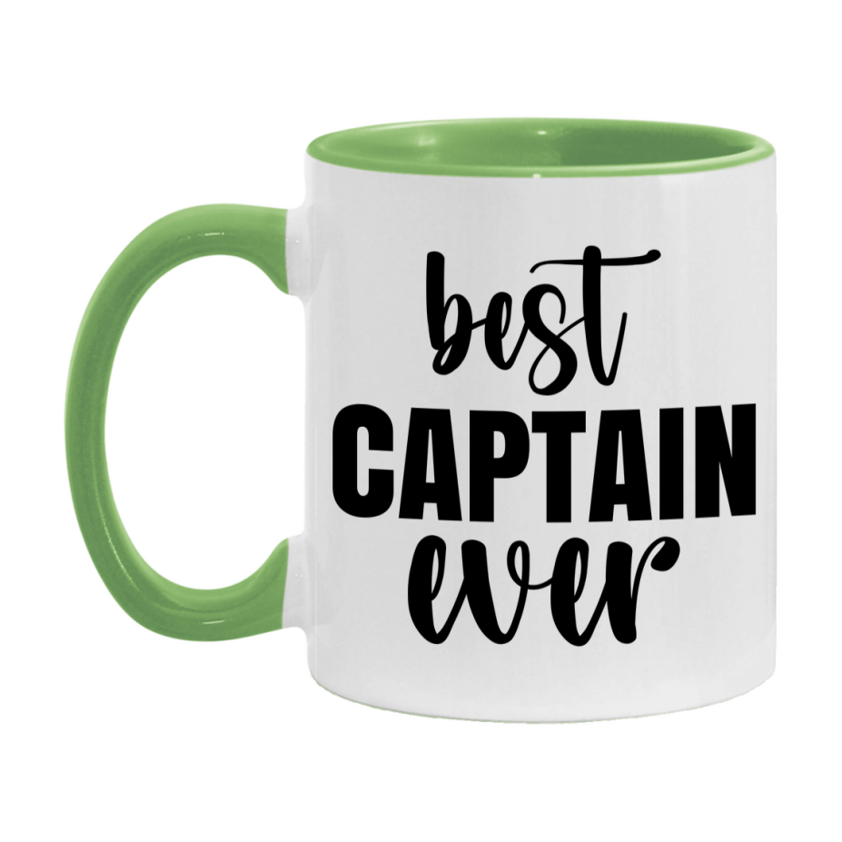 Best Captain Ever Mug, Father’s Day Gift, 11Oz Or 15Oz Ceramic Coffee Mug