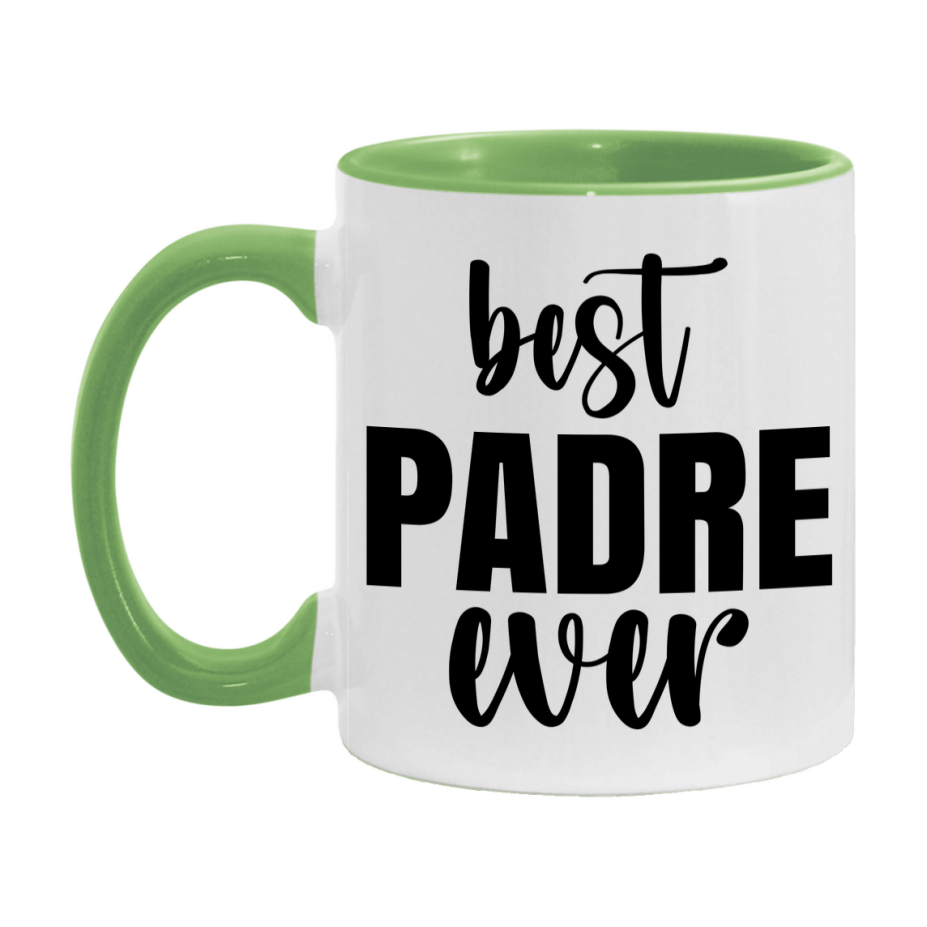 Best Padre Ever Mug, Father’s Day Gift, 11Oz Or 15Oz Ceramic Coffee Mug