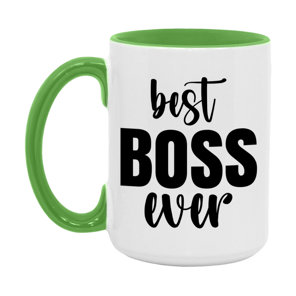 Best Boss Ever Mug, Father’s Day Gift, 11Oz Or 15Oz Ceramic Coffee Mug