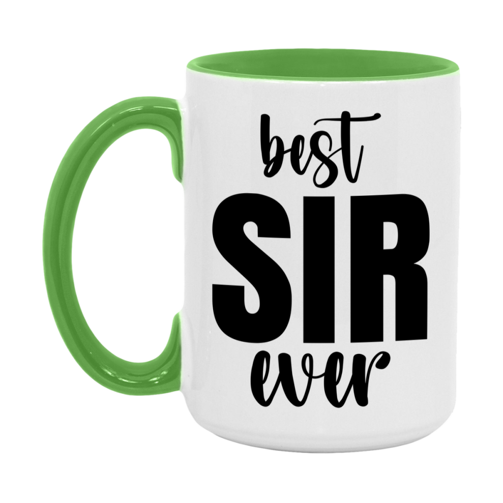 Best Sir Ever Mug, Father’s Day Gift, 11Oz Or 15Oz Ceramic Coffee Mug