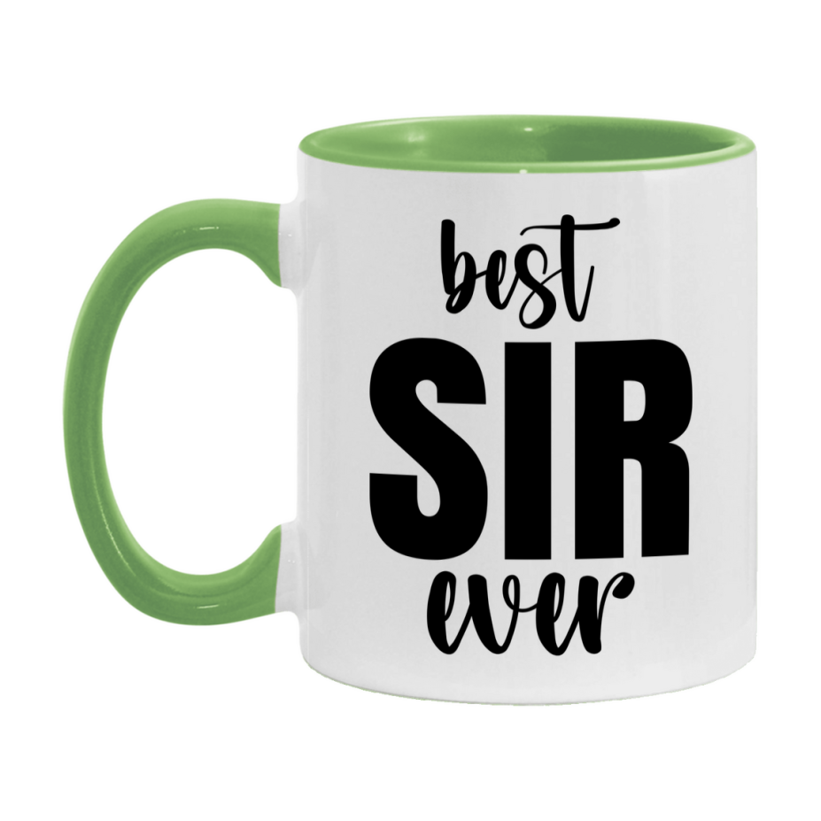 Best Sir Ever Mug, Father’s Day Gift, 11Oz Or 15Oz Ceramic Coffee Mug
