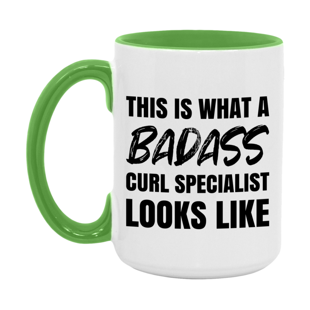 Curl Specialist Gifts For Women, Curl Specialist 11Oz Or 15Oz Ceramic Coffee Mug, Funny Novelty Gift For Curl Specialist