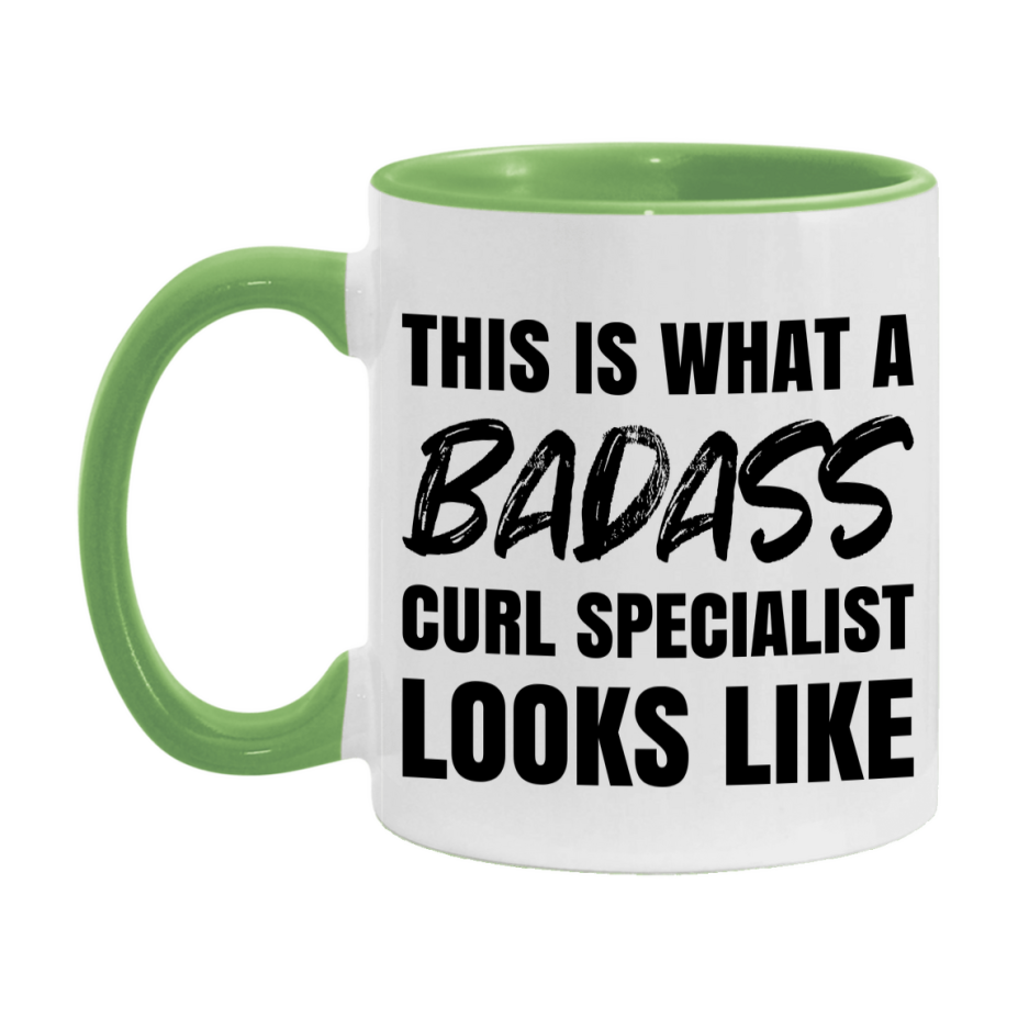 Curl Specialist Gifts For Women, Curl Specialist 11Oz Or 15Oz Ceramic Coffee Mug, Funny Novelty Gift For Curl Specialist