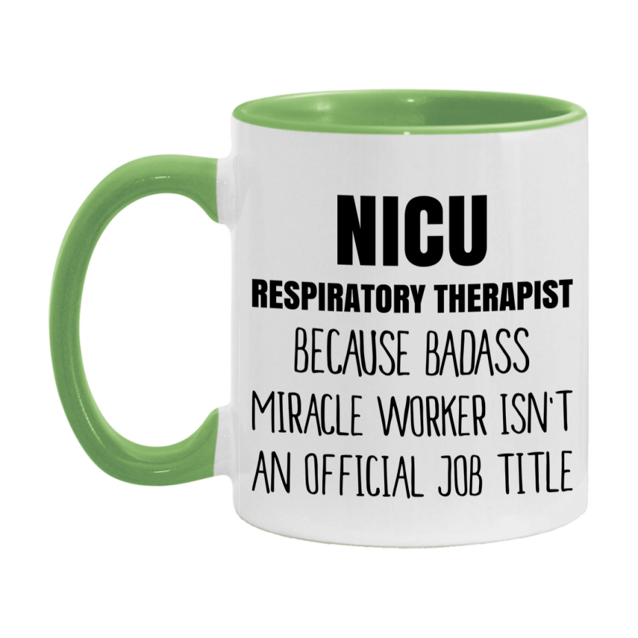 Nicu Respiratory Therapist Gifts, 11Oz Or 15Oz Ceramic Coffee Cup, Double-Sided Coffee Mug