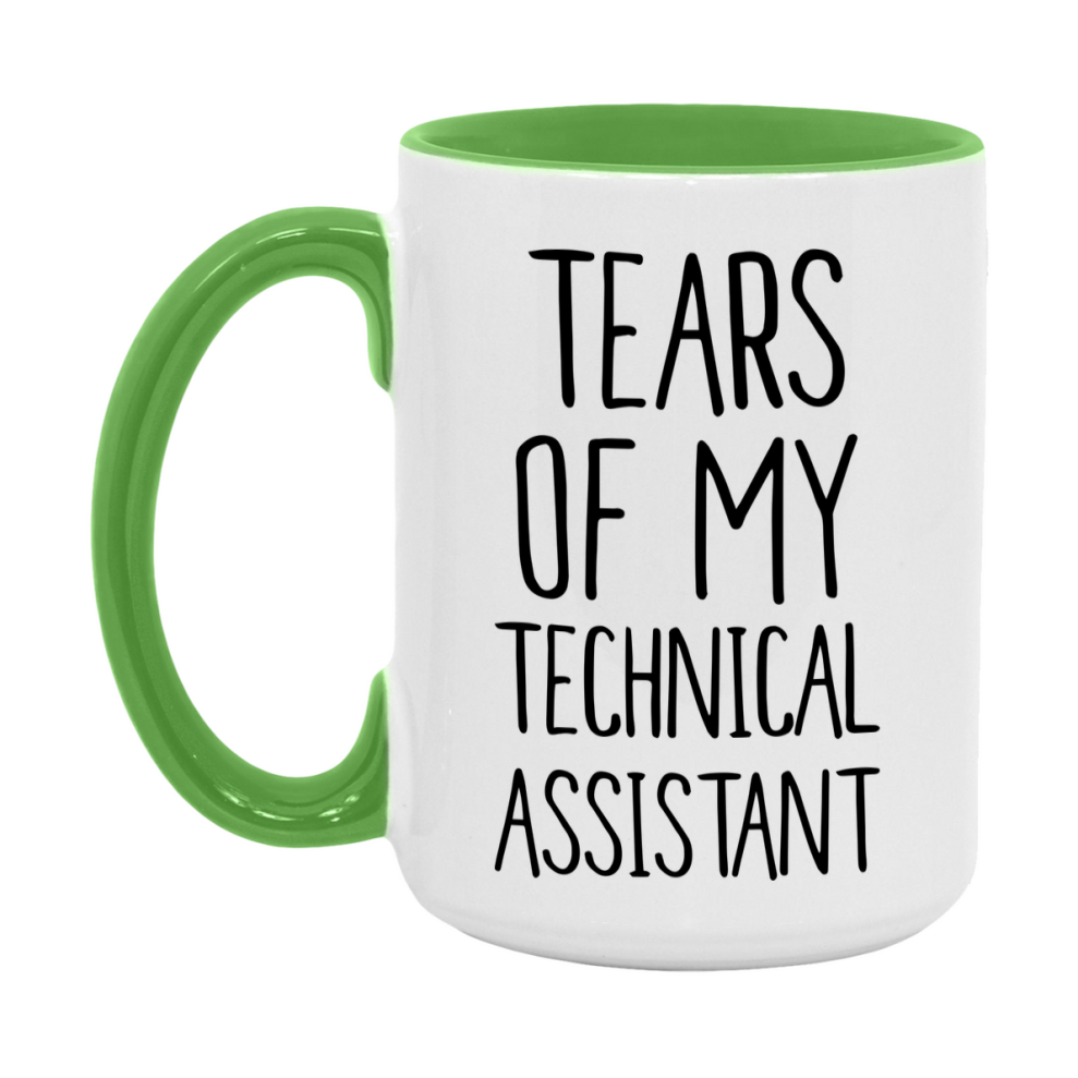 Funny Technical Mug, Tears Of My Technical Assistant, 11Oz Or 15Oz Coffee Cup