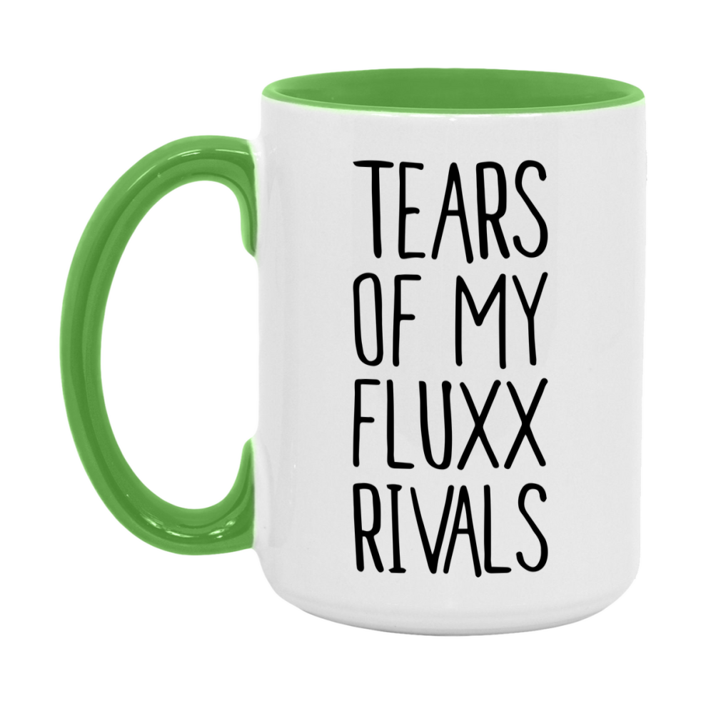 Funny Fluxx Mug, Tears Of My Fluxx Rivals, 11Oz Or 15Oz Ceramic Coffee Cup