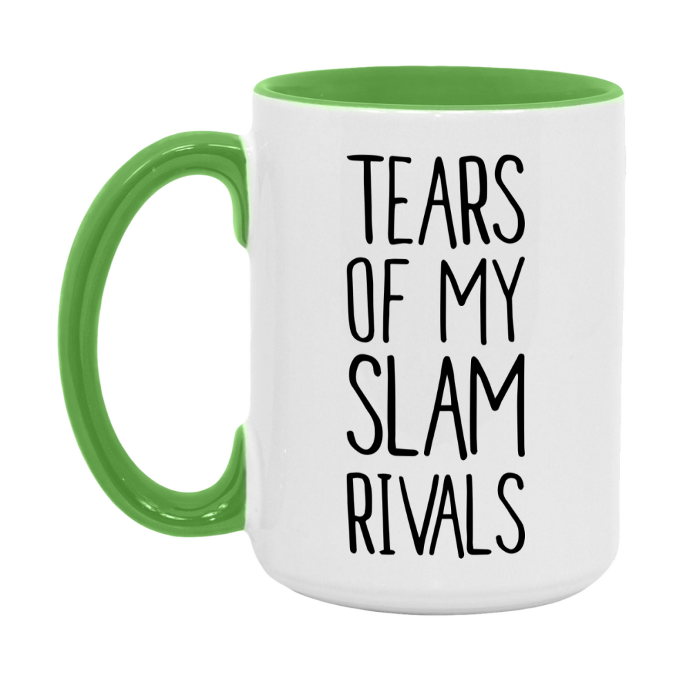 Funny Slam Mug, Tears Of My Slam Rivals, 11Oz Or 15Oz Ceramic Coffee Cup