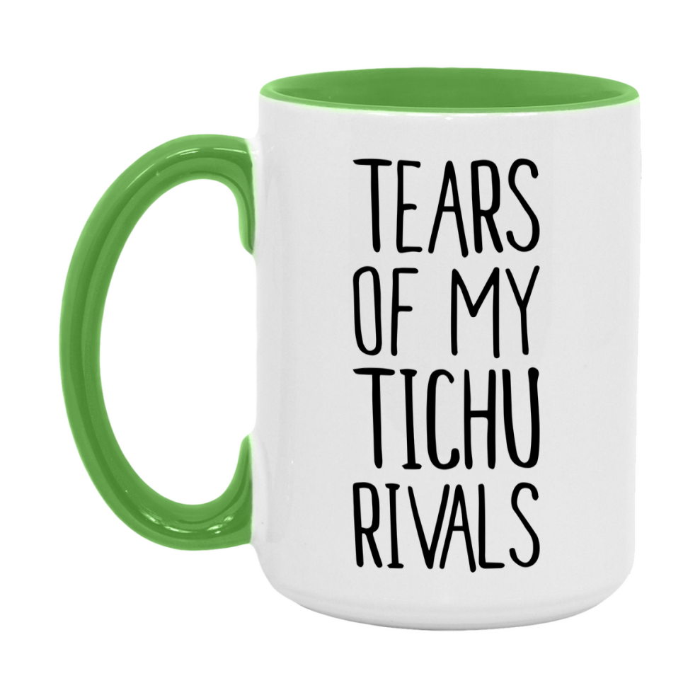 Funny Tichu Mug, Tears Of My Tichu Rivals, 11Oz Or 15Oz Ceramic Coffee Cup