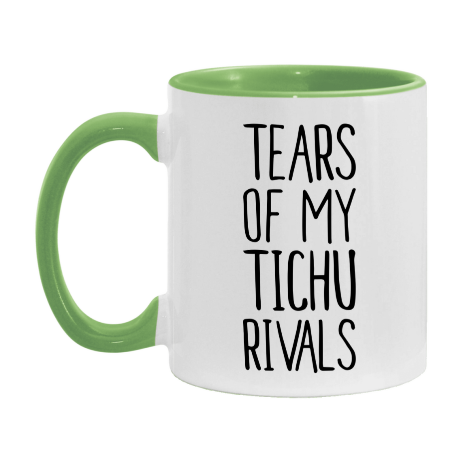 Funny Tichu Mug, Tears Of My Tichu Rivals, 11Oz Or 15Oz Ceramic Coffee Cup