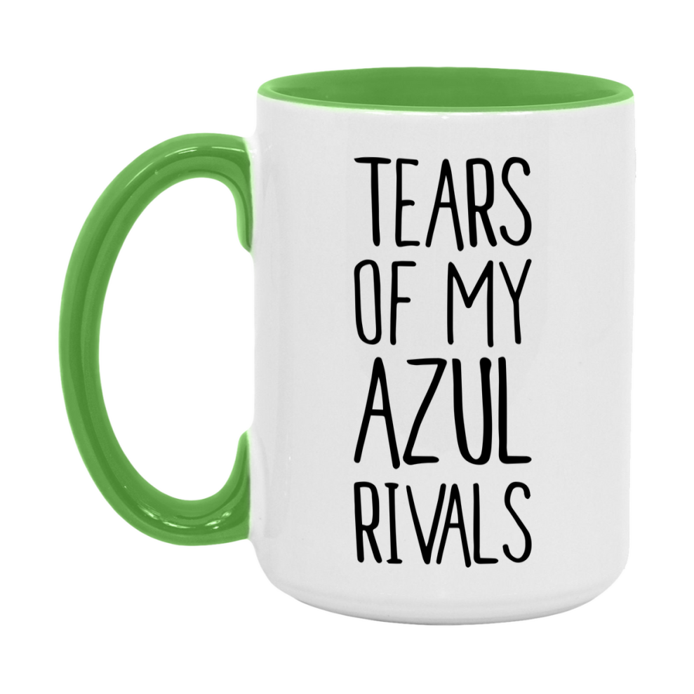 Funny Azul Mug, Tears Of My Azul Rivals, 11Oz Or 15Oz Ceramic Coffee Cup