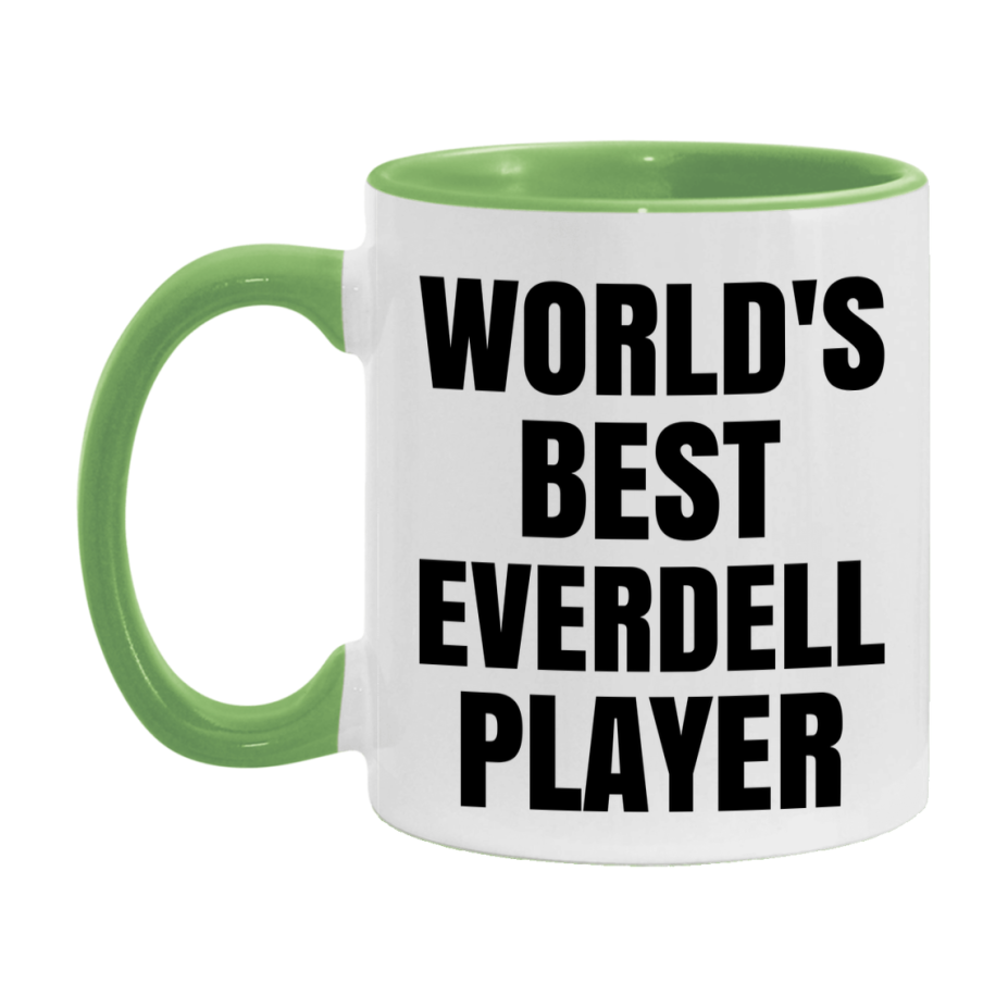 Funny Game Board Mug, World's Okayest Everdell Player, 11Oz Or 15Oz Ceramic Coffee Cup