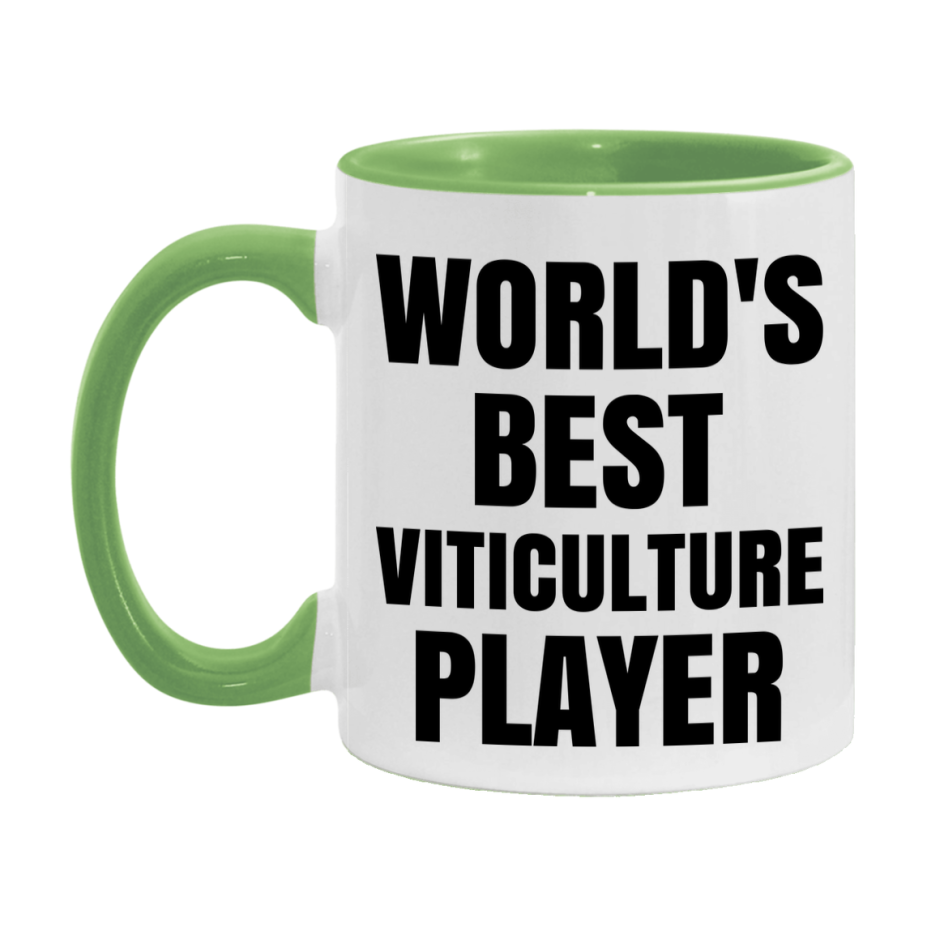 Funny Game Board Mug, World's Okayest Viticulture Player, 11Oz Or 15Oz Ceramic Coffee Cup