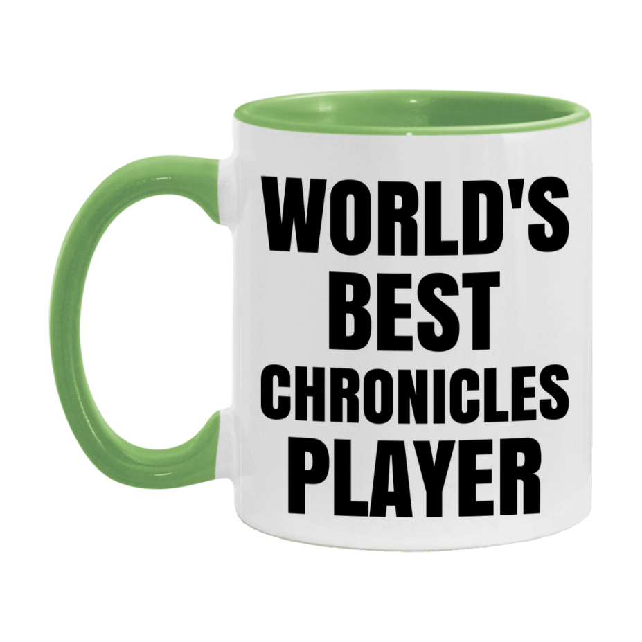 Funny Game Board Mug, World's Okayest Chronicles Player, 11Oz Or 15Oz Ceramic Coffee Cup
