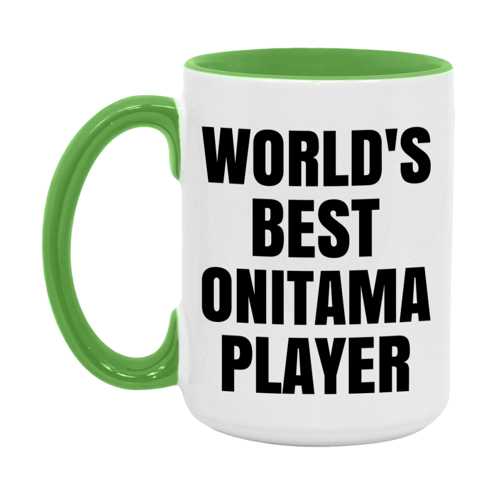 Funny Game Board Mug, World's Okayest Onitama Player, 11Oz Or 15Oz Ceramic Coffee Cup