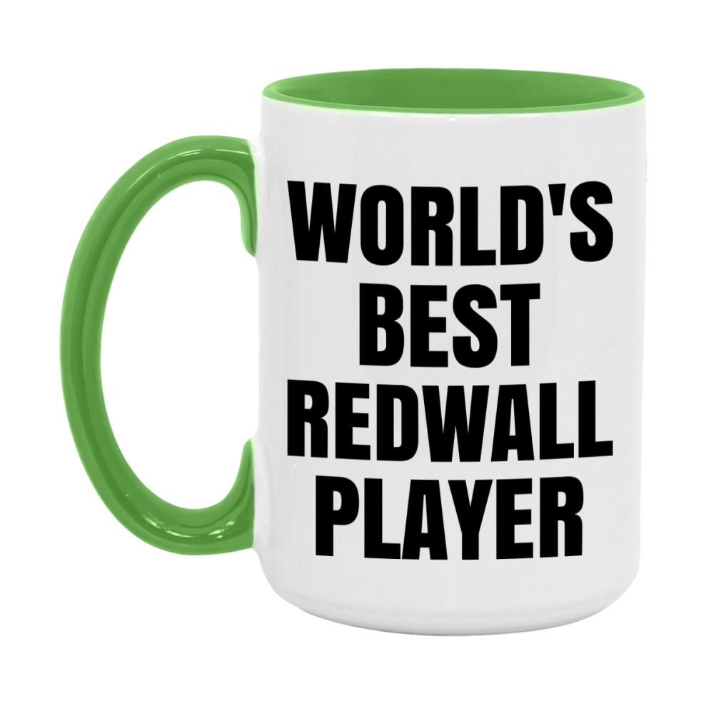 Funny Game Board Mug, World's Okayest Redwall Player, 11Oz Or 15Oz Ceramic Coffee Cup