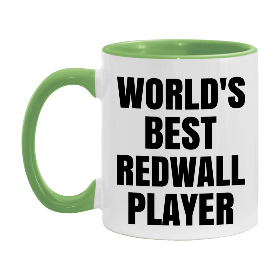 Funny Game Board Mug, World's Okayest Redwall Player, 11Oz Or 15Oz Ceramic Coffee Cup
