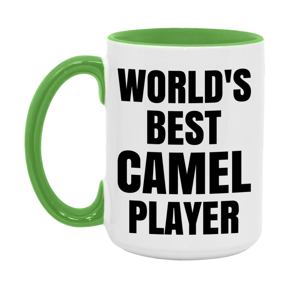 Funny Game Board Mug, World's Okayest Camel Player, 11Oz Or 15Oz Ceramic Coffee Cup