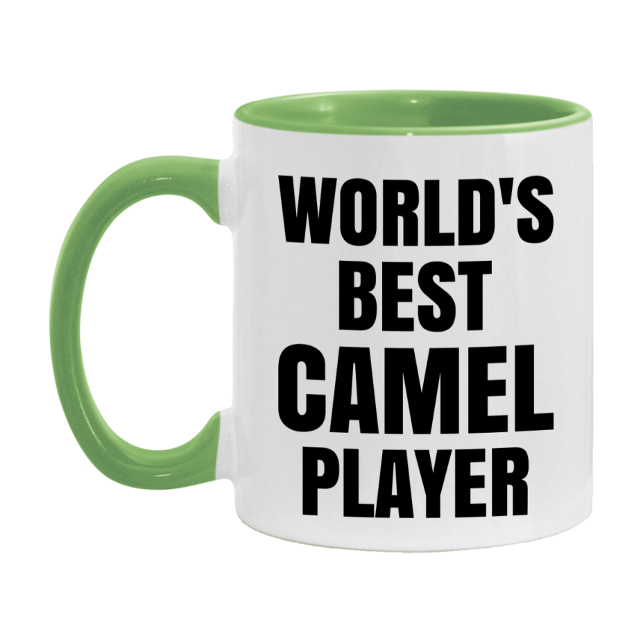 Funny Game Board Mug, World's Okayest Camel Player, 11Oz Or 15Oz Ceramic Coffee Cup