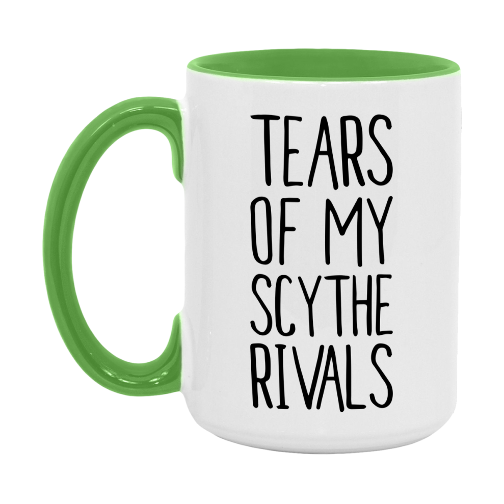 Funny Scythe Gameboard Mug – Tears Of My Scythe Rivals, 11Oz Or 15Oz White Ceramic Coffee Cup Gift