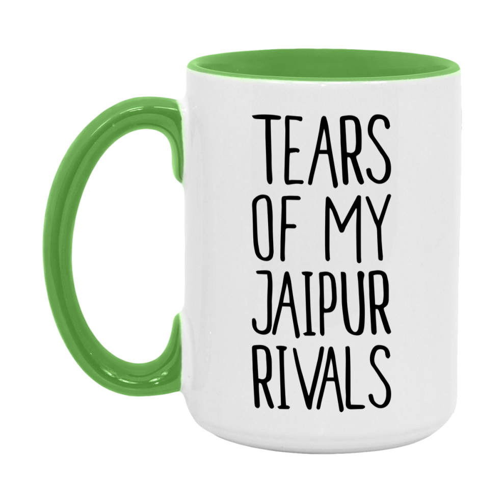 Funny Jaipur Gameboard Mug – Tears Of My Jaipur Rivals, 11Oz Or 15Oz White Ceramic Coffee Cup Gift