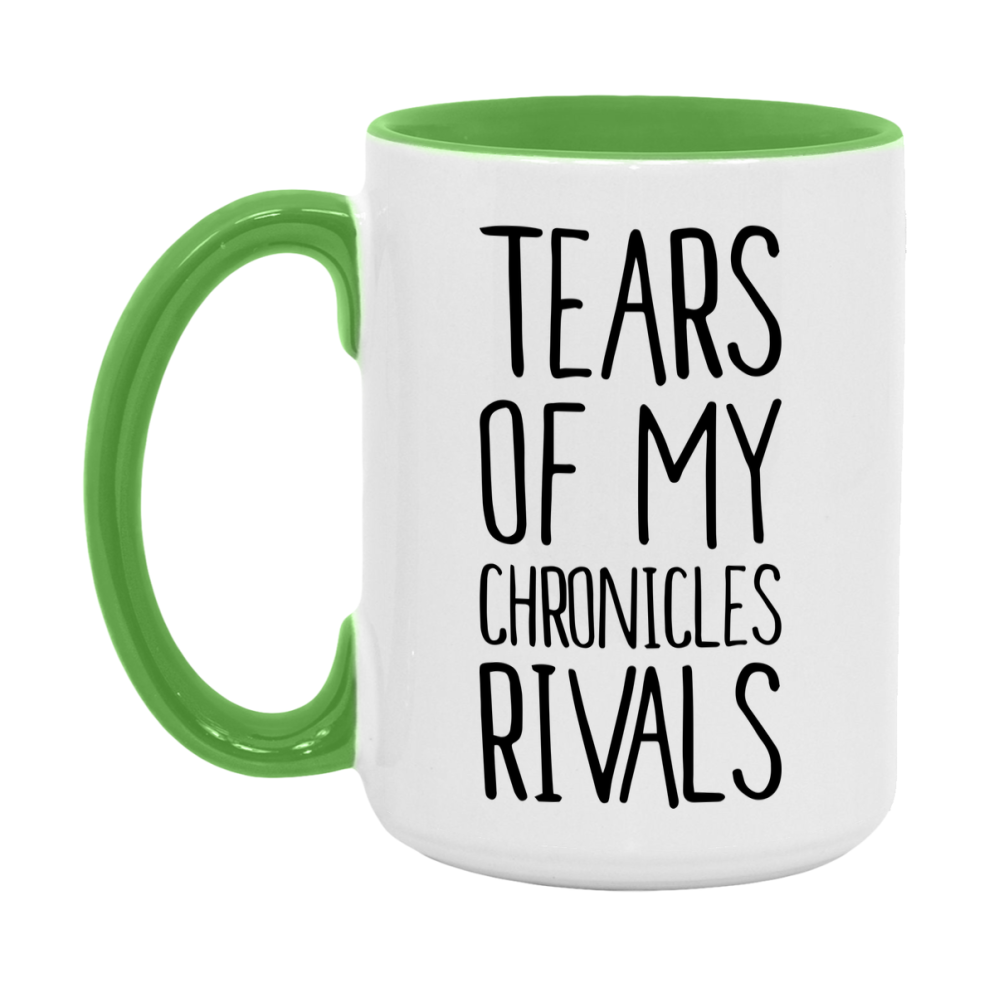 Funny Chronicles Gameboard Mug – Tears Of My Chronicles Rivals, 11Oz Or 15Oz White Ceramic Coffee Cup Gift