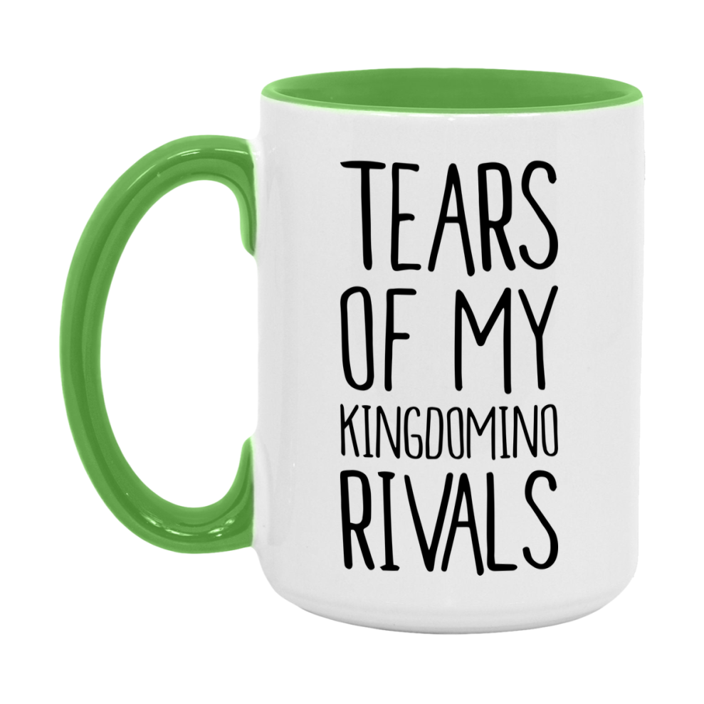 Funny Kingdomino Gameboard Mug – Tears Of My Kingdomino Rivals, 11Oz Or 15Oz White Ceramic Coffee Cup Gift