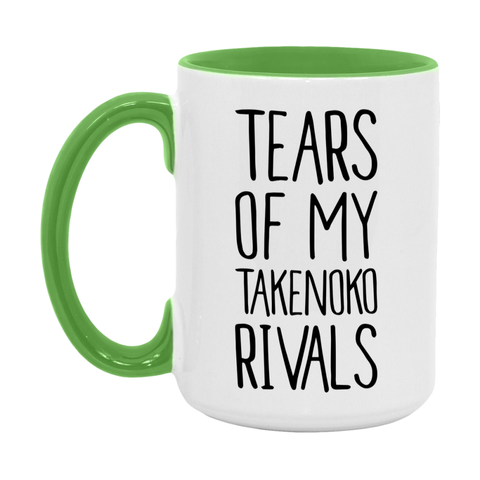 Funny Takenoko Gameboard Mug – Tears Of My Takenoko Rivals, 11Oz Or 15Oz White Ceramic Coffee Cup Gift