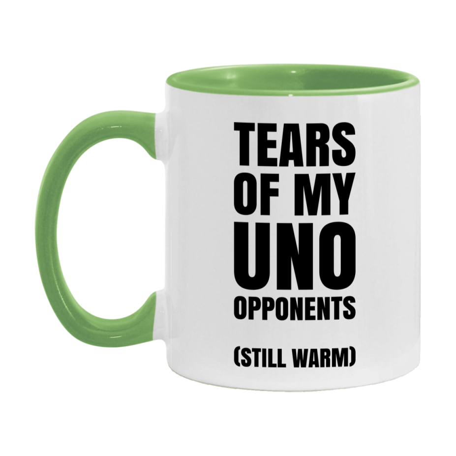 Board Game Gift – Tears Of My Uno Opponents Mug, 11Oz Or 15Oz White Ceramic Coffee Cup