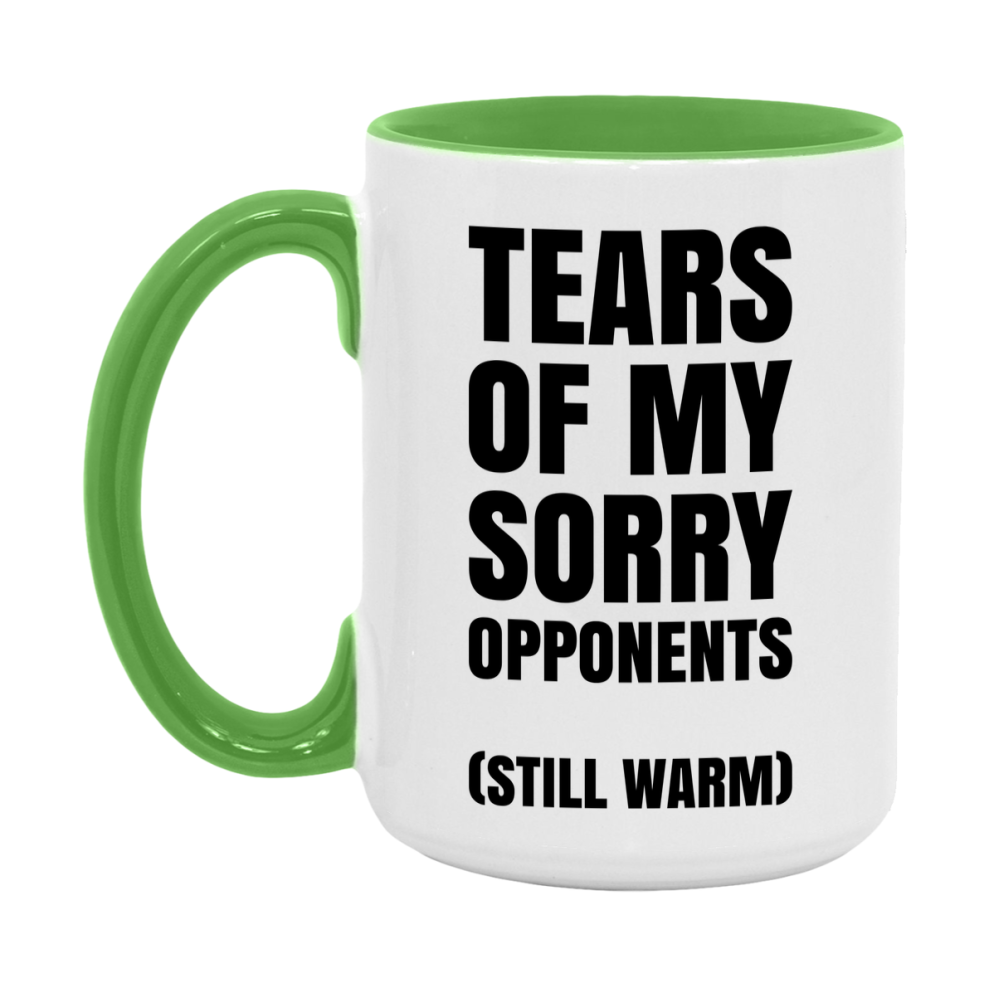 Board Game Gift – Tears Of My Sorry Opponents Mug, 11Oz Or 15Oz White Ceramic Coffee Cup