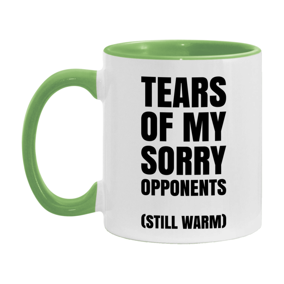 Board Game Gift – Tears Of My Sorry Opponents Mug, 11Oz Or 15Oz White Ceramic Coffee Cup