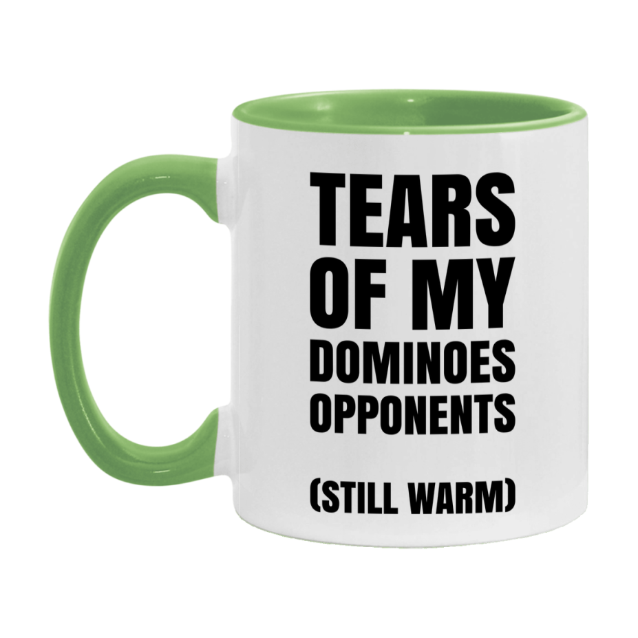 Board Game Gift – Tears Of My Dominoes Opponents Mug, 11Oz Or 15Oz White Ceramic Coffee Cup