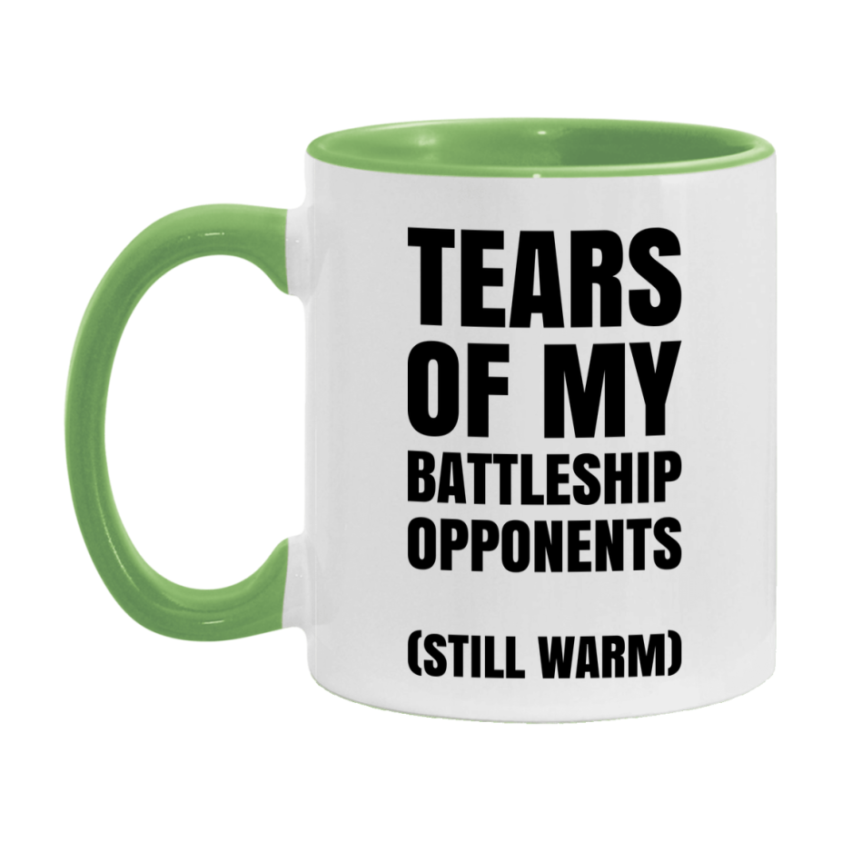 Board Game Gift – Tears Of My Battleship Opponents Mug, 11Oz Or 15Oz White Ceramic Coffee Cup