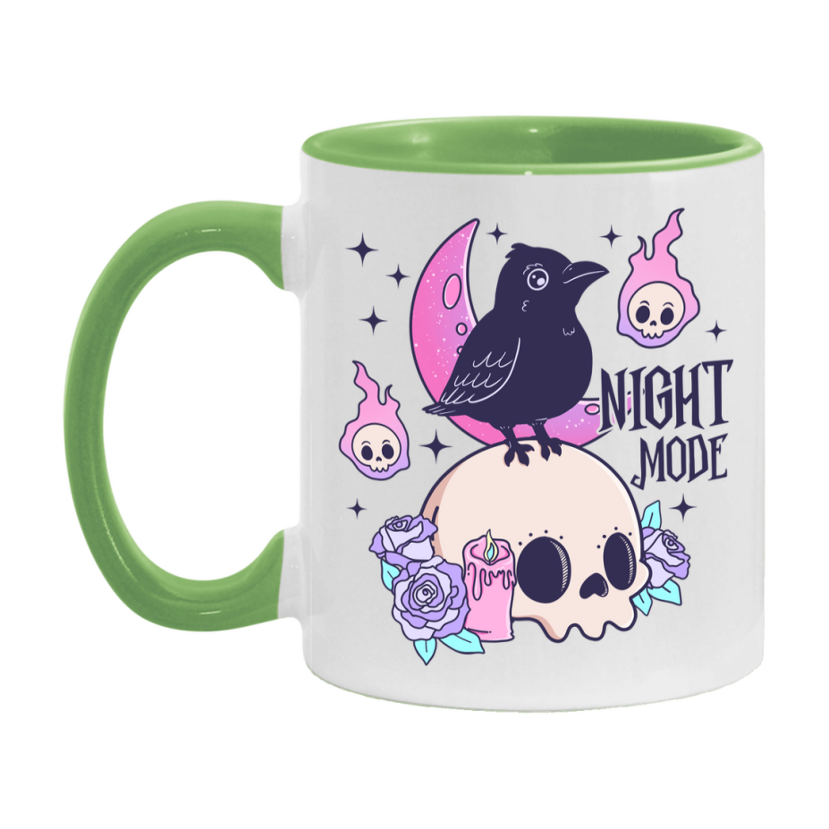 Funny Halloween Coffee Mug, White Ceramic Halloween Coffee Cup 11Oz Or 15Oz