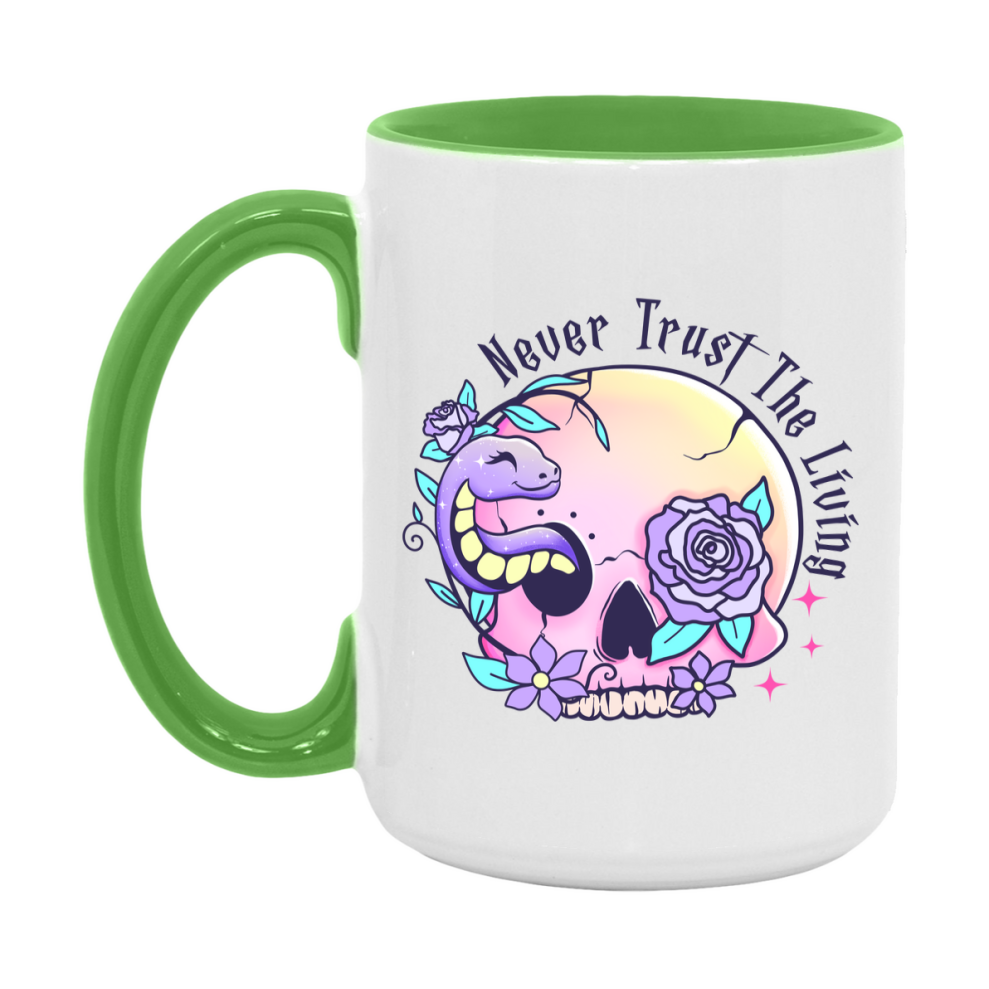 Funny Halloween Coffee Mug, White Ceramic Halloween Coffee Cup 11Oz Or 15Oz