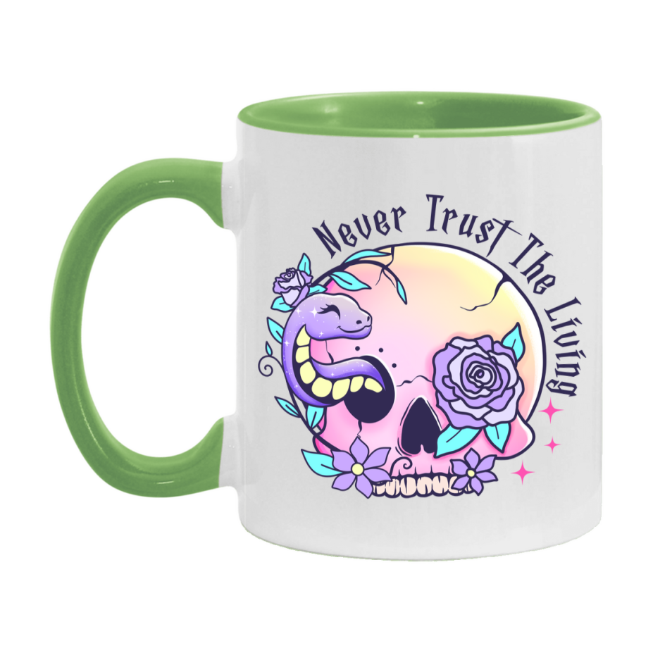 Funny Halloween Coffee Mug, White Ceramic Halloween Coffee Cup 11Oz Or 15Oz