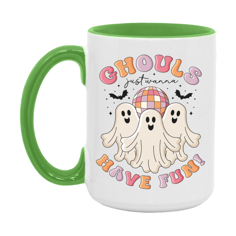 Funny Halloween Coffee Mug, White Ceramic Halloween Coffee Cup 11Oz Or 15Oz