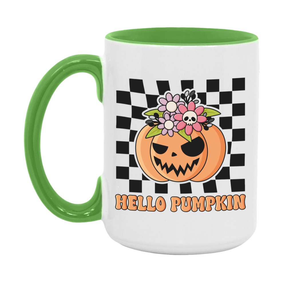 Funny Halloween Coffee Mug, White Ceramic Halloween Coffee Cup 11Oz Or 15Oz