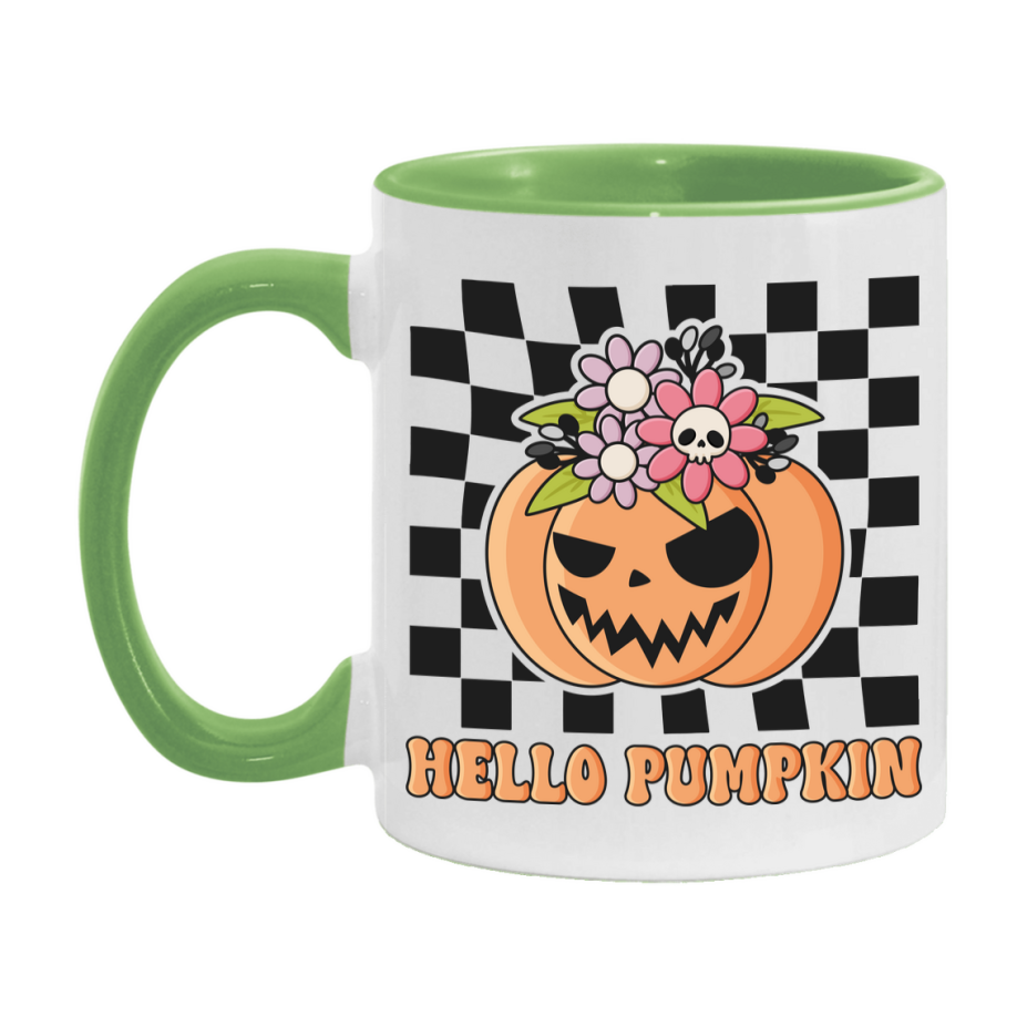 Funny Halloween Coffee Mug, White Ceramic Halloween Coffee Cup 11Oz Or 15Oz