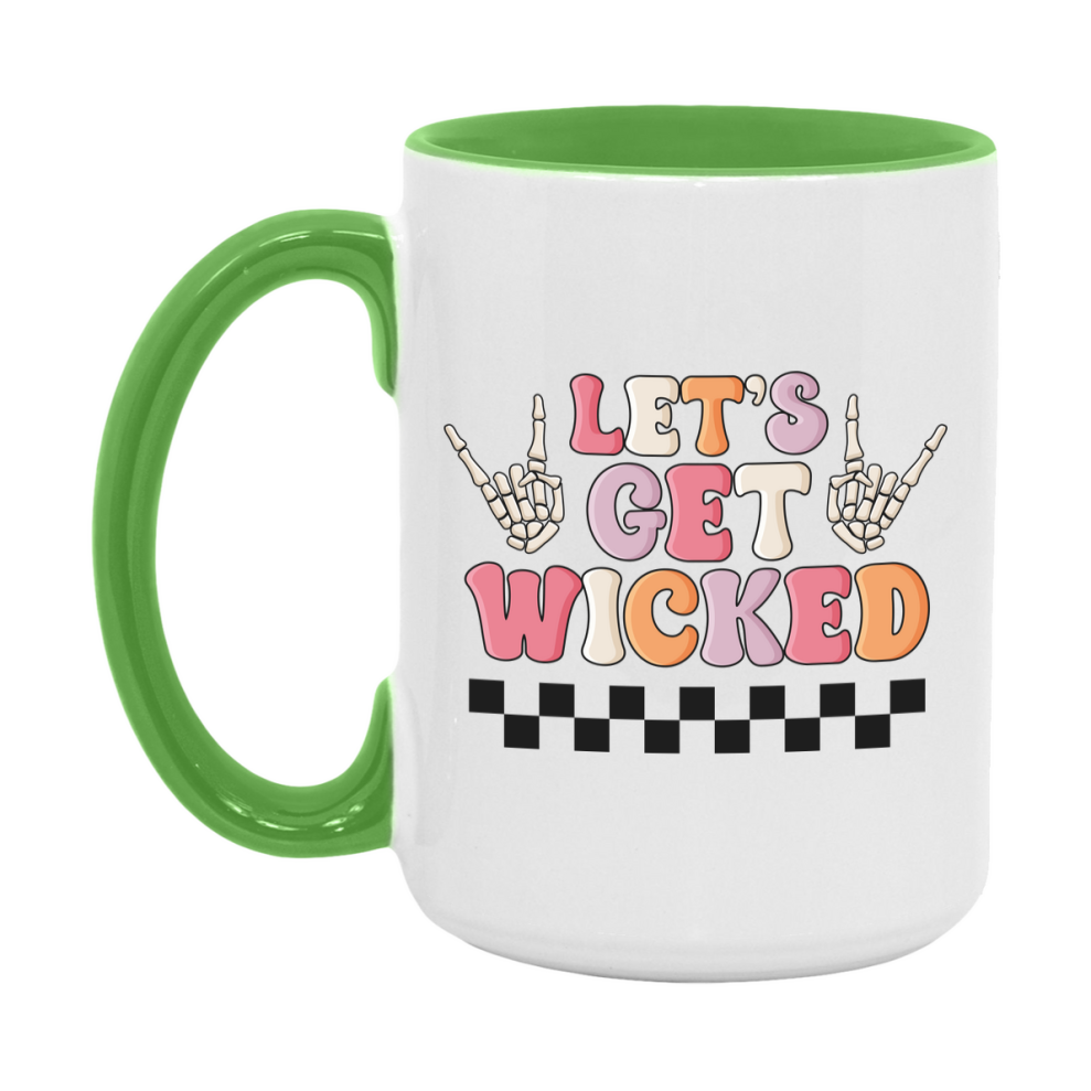 Funny Halloween Coffee Mug, White Ceramic Halloween Coffee Cup 11Oz Or 15Oz