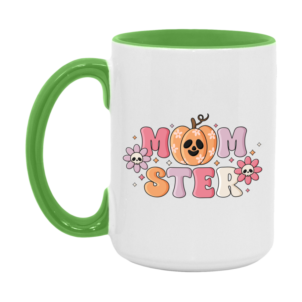 Funny Halloween Coffee Mug, White Ceramic Halloween Coffee Cup 11Oz Or 15Oz