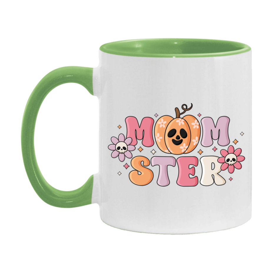 Funny Halloween Coffee Mug, White Ceramic Halloween Coffee Cup 11Oz Or 15Oz