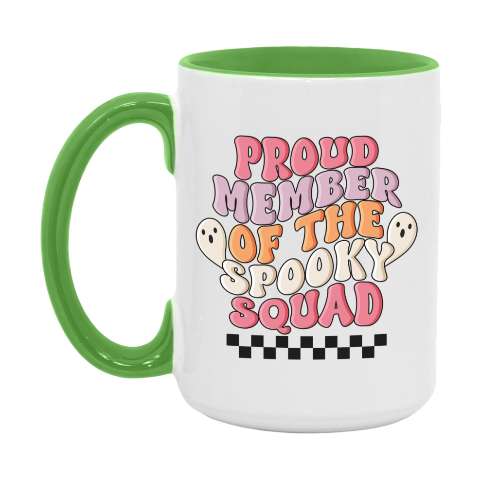 Funny Halloween Coffee Mug, White Ceramic Halloween Coffee Cup 11Oz Or 15Oz