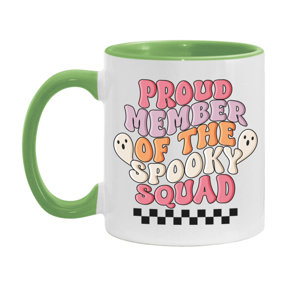 Funny Halloween Coffee Mug, White Ceramic Halloween Coffee Cup 11Oz Or 15Oz