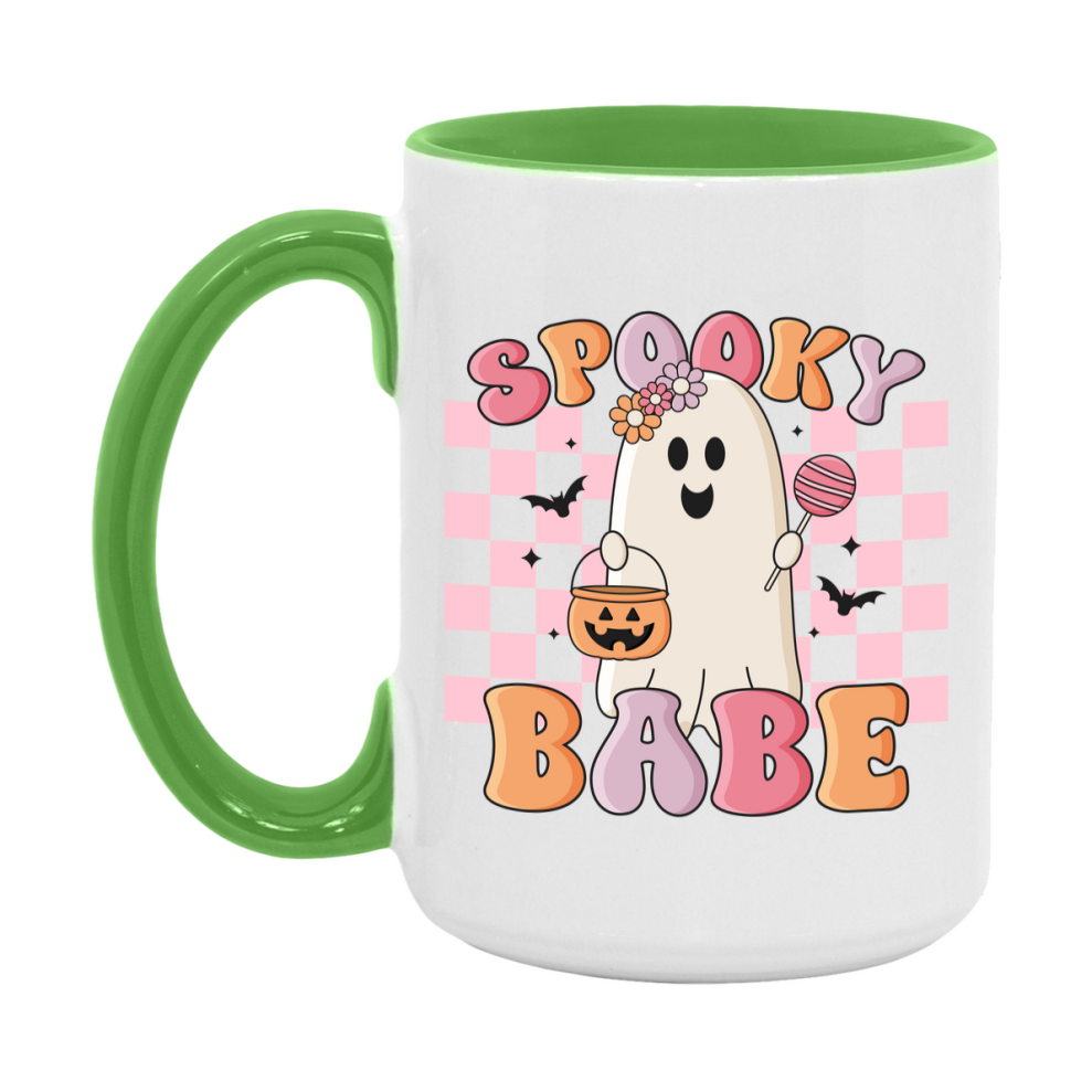 Funny Halloween Coffee Mug, White Ceramic Halloween Coffee Cup 11Oz Or 15Oz