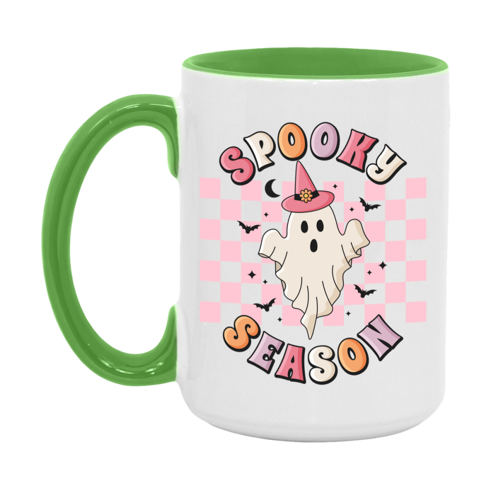 Funny Halloween Coffee Mug, White Ceramic Halloween Coffee Cup 11Oz Or 15Oz