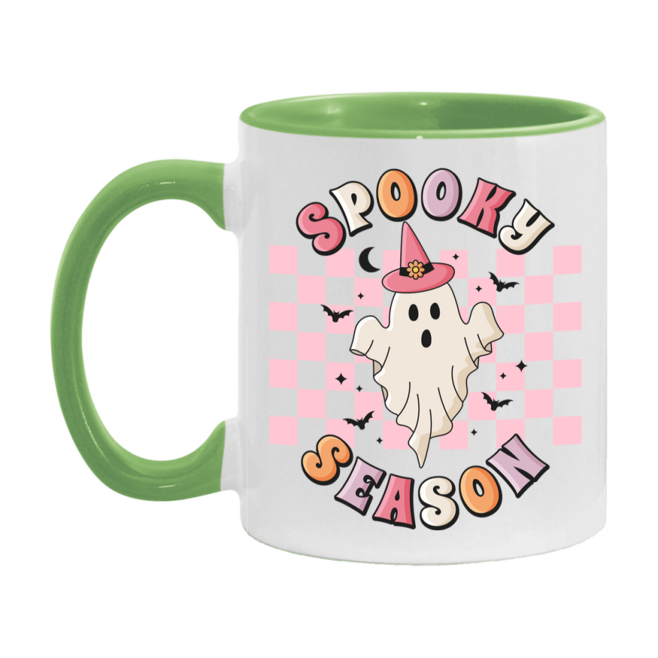 Funny Halloween Coffee Mug, White Ceramic Halloween Coffee Cup 11Oz Or 15Oz