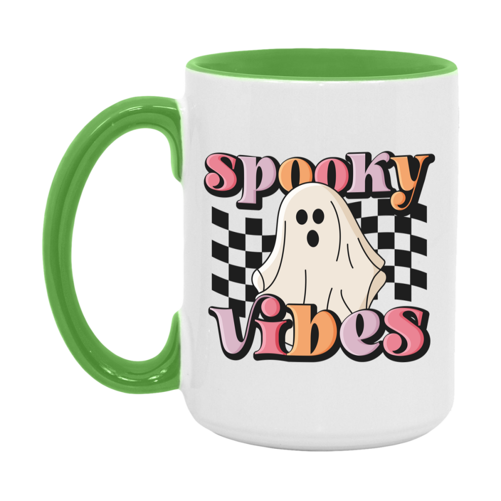 Funny Halloween Coffee Mug, White Ceramic Halloween Coffee Cup 11Oz Or 15Oz